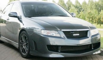 8 399 р. Бампер передний Mugen Style Acura TSX CL9 седан (2003-2008) (Неокрашенный)  с доставкой в г. Нижний Новгород. Увеличить фотографию 2