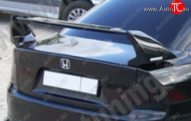 10 699 р. Спойлер высокий составной MUGEN Style var №2 Honda Accord CU седан дорестайлинг (2008-2011) (Неокрашенный)  с доставкой в г. Нижний Новгород