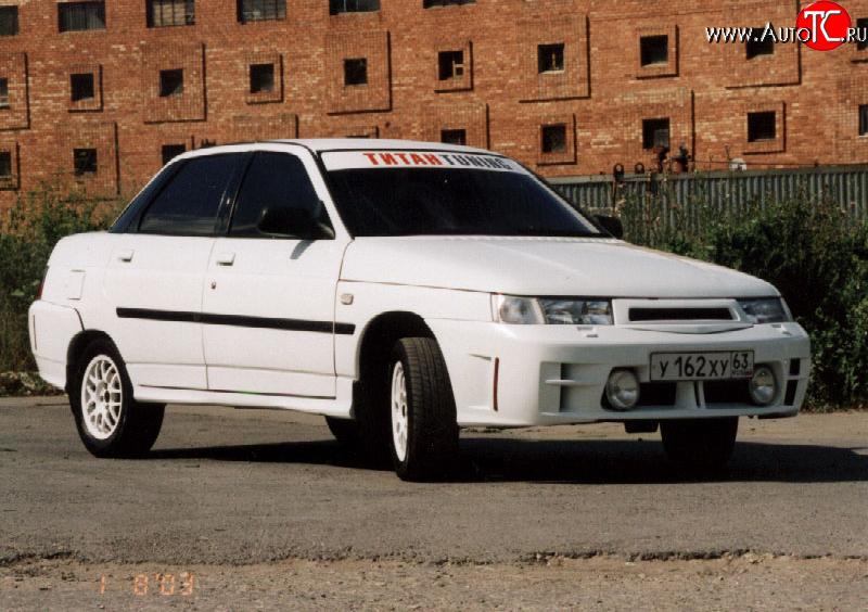 1 249 р. Молдинги Titan - sport Лада 2110 седан (1995-2007) (Неокрашенные)  с доставкой в г. Нижний Новгород