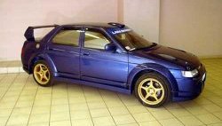 8 799 р. Арки WRC Evo Лада 2112 хэтчбек (1999-2008) (Неокрашенные)  с доставкой в г. Нижний Новгород. Увеличить фотографию 4