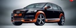 15 799 р. Накладка переднего бампера ABT Audi Q7 4L дорестайлинг (2005-2009)  с доставкой в г. Нижний Новгород. Увеличить фотографию 7