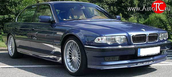 4 399 р. Накладка Alpine на передний бампер BMW 7 серия E38 дорестайлинг, седан (1994-1998)  с доставкой в г. Нижний Новгород