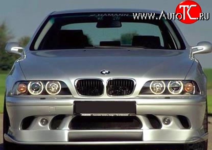 5 749 р. Накладка переднего бампера HAMANN Competition BMW 5 серия E39 седан дорестайлинг (1995-2000) (Неокрашенная)  с доставкой в г. Нижний Новгород