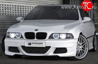 9 799 р. Передний бампер PRIOR Design BMW 5 серия E39 седан рестайлинг (2000-2003) (Без сетки, Неокрашенный)  с доставкой в г. Нижний Новгород