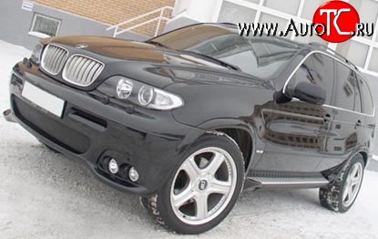 10 349 р. Передний бампер HAMANN V2 BMW X5 E53 дорестайлинг (1999-2003) (Дорестайлинговый кузов)  с доставкой в г. Нижний Новгород