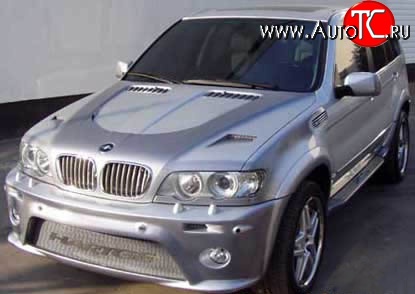 18 449 р. Передний бампер HARGE Style BMW X5 E53 дорестайлинг (1999-2003) (Неокрашенный)  с доставкой в г. Нижний Новгород