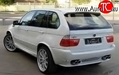 19 649 р. Задний бампер HARGE BMW X5 E53 дорестайлинг (1999-2003) (Неокрашенный)  с доставкой в г. Нижний Новгород