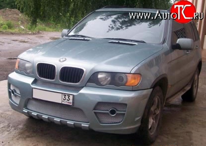 10 599 р. Передний бампер LORINSER Style BMW X5 E53 дорестайлинг (1999-2003) (Неокрашенный)  с доставкой в г. Нижний Новгород