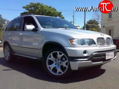 4 399 р. Накладка переднего бампера Sport (дорестайл) BMW X5 E53 дорестайлинг (1999-2003)  с доставкой в г. Нижний Новгород