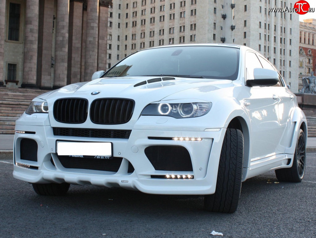 1 449 р. Реснички Hamann Tycoon Evo M BMW X6 E71 рестайлинг (2012-2014)  с доставкой в г. Нижний Новгород