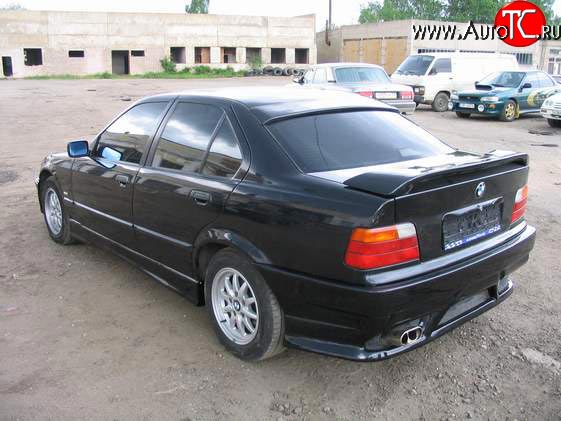 7 999 р. Задний бампер RIEGER-CONCEPT BMW 3 серия E36 седан (1990-2000)  с доставкой в г. Нижний Новгород