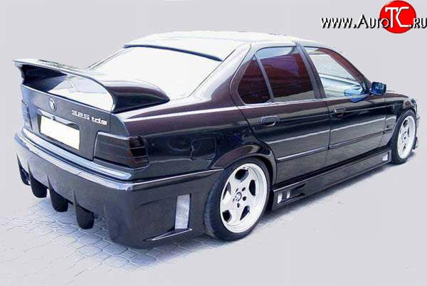 4 499 р. Пороги накладки CarZone-CONCEPT BMW 3 серия E36 седан (1990-2000)  с доставкой в г. Нижний Новгород