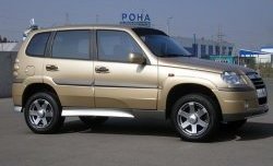 Пороги накладки Атака Chevrolet Niva 2123 дорестайлинг (2002-2008)