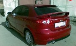 3 499 р. Пороги накладки Street Edition Chevrolet Lacetti хэтчбек (2002-2013) (Неокрашенные)  с доставкой в г. Нижний Новгород. Увеличить фотографию 5