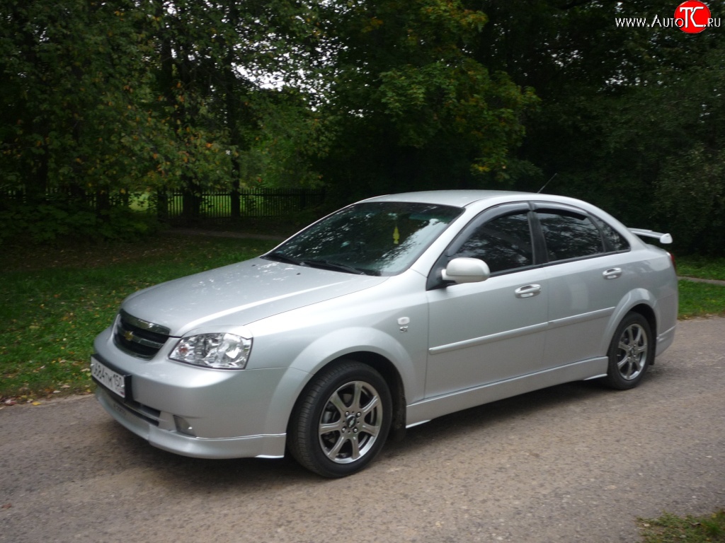 3 399 р. Пороги накладки CTS Chevrolet Lacetti универсал (2002-2013) (Неокрашенные)  с доставкой в г. Нижний Новгород