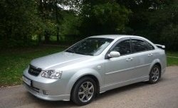 3 499 р. Накладка CTS на передний бампер автомобиля Chevrolet Lacetti седан (2002-2013) (Неокрашенная)  с доставкой в г. Нижний Новгород. Увеличить фотографию 2