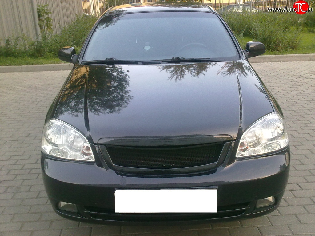 2 699 р. Решётка радиатора CTS Chevrolet Lacetti седан (2002-2013) (Неокрашенная)  с доставкой в г. Нижний Новгород