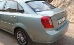 2 699 р. Спойлер CTS Chevrolet Lacetti седан (2002-2013) (Неокрашенный)  с доставкой в г. Нижний Новгород. Увеличить фотографию 1