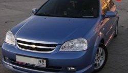 5 949 р. Накладка Street Edition на передний бампер Chevrolet Lacetti седан (2002-2013) (Неокрашенная)  с доставкой в г. Нижний Новгород. Увеличить фотографию 1