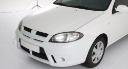 5 599 р. Передний бампер Style Chevrolet Lacetti хэтчбек (2002-2013) (Неокрашенный)  с доставкой в г. Нижний Новгород. Увеличить фотографию 2