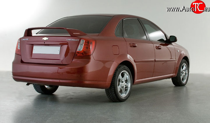 3 399 р. Спойлер Style на  Chevrolet Lacetti  седан (2002-2013), Daewoo Gentra  KLAS (2012-2016) (Неокрашенный)  с доставкой в г. Нижний Новгород