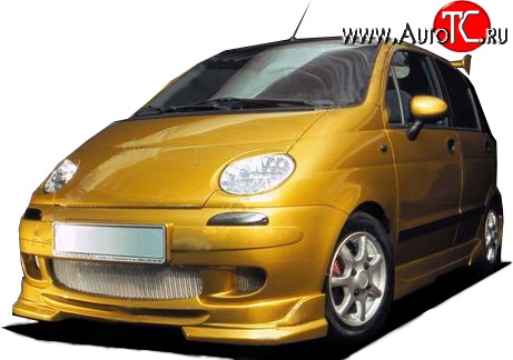 3 999 р. Накладка переднего бампера Sport-Line Daewoo Matiz M100 дорестайлинг (1998-2000)  с доставкой в г. Нижний Новгород