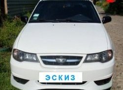 3 649 р. Накладка переднего бампера Sport Daewoo Nexia рестайлинг (2008-2015) (Неокрашенная)  с доставкой в г. Нижний Новгород. Увеличить фотографию 3