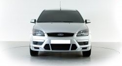 2 899 р. Накладка переднего бампера Sport Style Ford Focus 2  седан дорестайлинг (2004-2008) (Неокрашенная)  с доставкой в г. Нижний Новгород. Увеличить фотографию 3