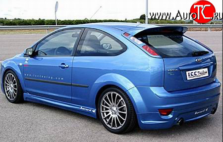 3 249 р. Спойлер ICC Ford Focus 2 хэтчбэк 3 дв. рестайлинг (2007-2011)  с доставкой в г. Нижний Новгород