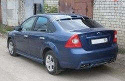 17 999 р. Задний бампер M-VRS Ford Focus 2 седан рестайлинг (2007-2011) (Неокрашенный)  с доставкой в г. Нижний Новгород. Увеличить фотографию 2