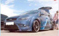 4 999 р. Накладка переднего бампера ST Sport Ford Focus 2  седан дорестайлинг (2004-2008) (Неокрашенная)  с доставкой в г. Нижний Новгород. Увеличить фотографию 2