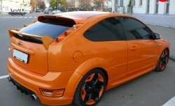 5 499 р. Нижний спойлер крышки багажника Sport Ford Focus 2 хэтчбэк 3 дв. рестайлинг (2007-2011) (Неокрашенный)  с доставкой в г. Нижний Новгород. Увеличить фотографию 2