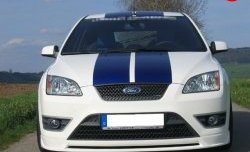 4 999 р. Накладка переднего бампера ST Sport Ford Focus 2  седан дорестайлинг (2004-2008) (Неокрашенная)  с доставкой в г. Нижний Новгород. Увеличить фотографию 7