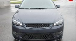 4 999 р. Накладка переднего бампера ST Sport Ford Focus 2  седан дорестайлинг (2004-2008) (Неокрашенная)  с доставкой в г. Нижний Новгород. Увеличить фотографию 5