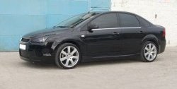 4 649 р. Пороги накладки ICС Ford Focus 2 седан рестайлинг (2007-2011) (Неокрашенные)  с доставкой в г. Нижний Новгород. Увеличить фотографию 3