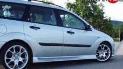 2 819 р. Пластиковые пороги Sport V2  Ford Focus  1 (1998-2005) седан дорестайлинг, универсал дорестайлинг, хэтчбэк 5 дв. дорестайлинг, седан рестайлинг, универсал рестайлинг, хэтчбэк 3 дв. рестайлинг, хэтчбэк 5 дв. рестайлинг  с доставкой в г. Нижний Новгород. Увеличить фотографию 1