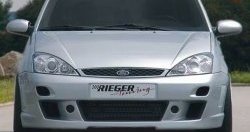 8 899 р. Передний бампер Rieger Ford Focus 1 седан дорестайлинг (1998-2002)  с доставкой в г. Нижний Новгород. Увеличить фотографию 2