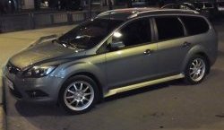 Пороги накладки BombStyle Ford Focus 2 хэтчбэк 5 дв. дорестайлинг (2004-2008)