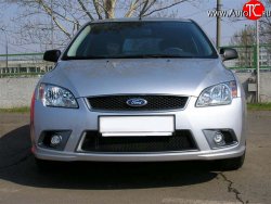 Передний бампер YTG Ford Focus 2 хэтчбэк 3 дв. дорестайлинг (2004-2007)