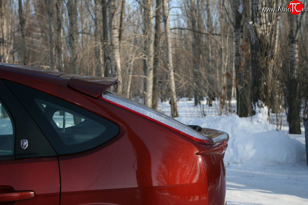 1 499 р. Спойлер AutoTC, очищающий заднее стекло Ford Focus 2 хэтчбэк 3 дв. рестайлинг (2007-2011) (Неокрашенный)  с доставкой в г. Нижний Новгород