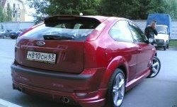 1 799 р. Спойлер Снайпер Ford Focus 2 хэтчбэк 3 дв. рестайлинг (2007-2011) (Неокрашенный)  с доставкой в г. Нижний Новгород. Увеличить фотографию 2