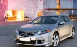 Накладка переднего бампера Type-S Honda Accord CU седан дорестайлинг (2008-2011)