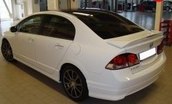 3 699 р. Спойлер Sport Honda Civic FD седан дорестайлинг (2005-2008) (Неокрашенный)  с доставкой в г. Нижний Новгород. Увеличить фотографию 2