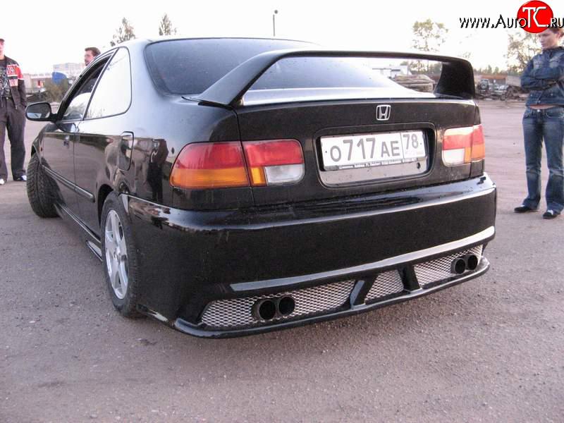 5 499 р. Задний бампер VeilSide Honda Civic EJ,EK,EM седан дорестайлинг (1995-1998)  с доставкой в г. Нижний Новгород