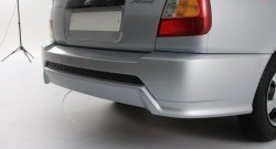 5 099 р. Задний бампер Классик Hyundai Accent седан ТагАЗ (2001-2012) (Неокрашенный)  с доставкой в г. Нижний Новгород. Увеличить фотографию 2