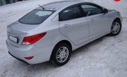 1 799 р. Плавники на крышу Sport Hyundai Solaris RBr седан дорестайлинг (2010-2014) (Неокрашенный)  с доставкой в г. Нижний Новгород. Увеличить фотографию 4