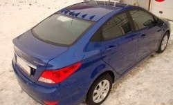 1 799 р. Плавники на крышу Sport Hyundai Solaris RBr седан дорестайлинг (2010-2014) (Неокрашенный)  с доставкой в г. Нижний Новгород. Увеличить фотографию 5