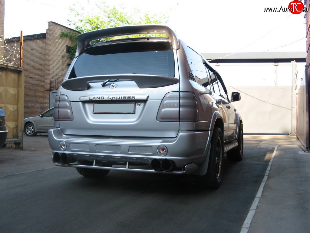 8 149 р. Спойлер-ручка Sport Toyota Land Cruiser 100 1-ый рестайлинг (2002-2005) (Неокрашенный)  с доставкой в г. Нижний Новгород