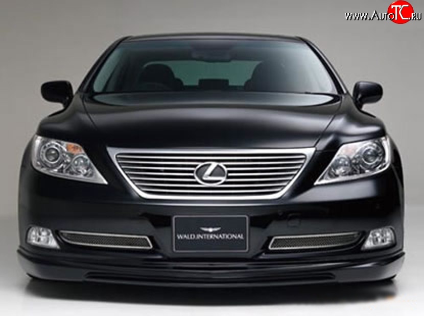 15 699 р. Накладка переднего бампера Wald Lexus LS460 XF40 дорестайлинг (2006-2009) (Неокрашенная)  с доставкой в г. Нижний Новгород