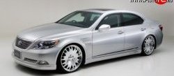 15 699 р. Накладка переднего бампера Wald Lexus LS460 XF40 дорестайлинг (2006-2009) (Неокрашенная)  с доставкой в г. Нижний Новгород. Увеличить фотографию 3